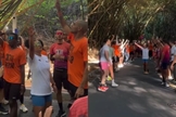 Diversas pessoas participaram do “Corre Cristão” em Salvador. (Foto: Reprodução/Instagram/corridacorrecristao/Reprodução/Instagram/alexia.srib).
