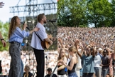 A Conferência de Pentecostes Opwekking atraiu uma multidão no parque Walibi Holland. (Foto: Instagram/Opwekking).