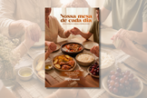 Livro une receitas, fé e memórias afetivas em torno da comunhão à mesa. (Foto: Divulgação)