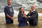 Arnaldo Liebmann e Raiane Liebmann decidiram pelo batismo (Foto: Arquivo pessoal/Notícias Adventistas).