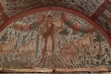 O afresco é a imagem de Cristo mais bem preservada já encontrada. (Foto: Ministério da Cultura e Turismo da Turquia).
