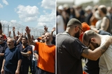 Dezenas de detentos se renderam a Jesus e foram batizados na prisão. (Foto: Reprodução/Instagram/Victory Church)
