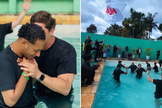 O batismo foi realizado pela Igreja Lagoinha Morumbi. (Foto: Reprodução/Instagram/Lagoinha Morumbi).