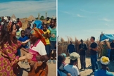 A família durante a missão em Angola. (Foto: Reprodução/Instagram/Ana Paula Valadão)