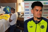 Mane Díaz, pai de Luis Díaz, intercedeu pelo filho e pelo time. (Foto: Reprodução/Instagram/Mane Díaz/Reprodução/YouTube/TJ Sports).