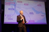 Major Rafael Rozenszajn, porta-voz das Forças de Defesa de Israel (IDF). (Foto: Paula Cohn)