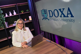 Marisa Lobo na Doxa Christian University, onde coordenará a pós-graduação em Psicologia Cristã voltada ao público de língua portuguesa. (Foto: arquivo pessoal)