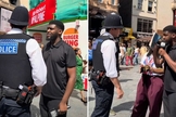 O pregador teve sua ministração interrompida em um local público. (Foto: Reprodução/Instagram/Brother Christivie)