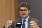 Tallis Gomes durante entrevista ao programa Pensando o Brasil. (Captura de tela/YouTube/O Antagonista)
