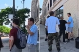 O pastor Jeremy Chong e um grupo de evangelistas foram agredidos. (Foto: Reprodução/Instagram/Reformation Chicago).
