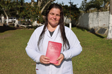 Bianca Ferraz. (Foto: Reprodução/Ronaldo Vicente/Notícias Adventistas)