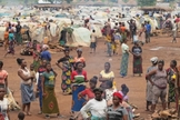 Acampamento de deslocados internos na Nigéria. (Foto: Portas Abertas).