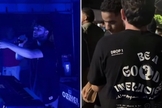 João evangelizando jovens no baile funk. (Foto: Reprodução/Instagram/João Basques)
