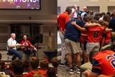 O evento "Noite dos Campeões" busca alcançar estudantes atletas nos EUA. (Foto: Facebook/First Baptist Church Hazlehurst Georgia).