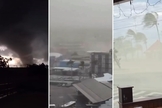 Os desastres ambientais afetaram os estados do RS, RJ e SP. (Foto: Reprodução/Redes Sociais)