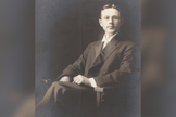 Friedrich Matschulat, pastor batista e uma das primeiras referências ao batismo no Espírito Santo com línguas no Brasil. (Foto: FamilySearch)