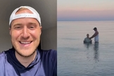 Mike Posner foi batizado recentemente. (Foto: Reprodução/Instagram/Mike Posner).