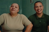 Gislaine e Nicolas. (Foto: Reprodução/YouTube/Poder de Deus).