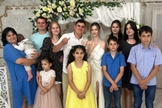 A família Voronov. (Foto: X/Volodymyr Zelenskyy).