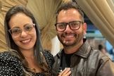 O casal Suzana e Carlos Henrique. (Foto: Facebook/Carlos Henrique).