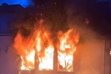 Incêndio criminoso atinge salão paroquial protestante em Gladbeck, na Alemanha. (Foto: OIDAC Europe)