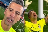 Fabio louvou a Deus pelo prêmio recebido. (Foto: Reprodução/Instagram/Libertadores).