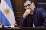 Juiz federal Alfredo Eugenio López. (Captura de tela: El Siete TV)
