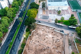 Arqueólogos descobriram um amplo complexo industrial e comercial durante escavações em Ramat Gan. (Foto: Autoridade de Antiguidades de Israel)