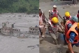 Enchentes devastaram o Nepal. (Foto: Instagram/nepalpolice).