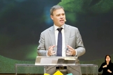 O ministro André Mendonça. (Foto: Reprodução/YouTube/Igreja Presbiteriana de Pinheiros).