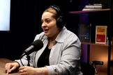 Bárbara Schmidt foi transformada ao ter uma experiência sobrenatural com Deus. (Foto: Reprodução/YouTube/Dilson Gomes).