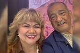 Lauro e a esposa. (Foto: Reprodução/AG News)