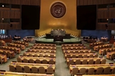 Plenário da Assembleia Geral das Nações Unidas, na sede da ONU, em Nova York. (Captura de tela/ONU)
