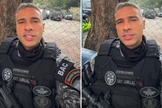 O militar conhecido como Sargento Jubilado. (Foto: Reprodução/Instagram/Sargento Jubilado)