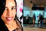 Jocilerne Oliveira, de 49 anos, morreu no local. (Foto: Reprodução/InterTV).