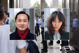 Pastor Zhou Zixun e a esposa Cui Jinyoung. (Foto: ChinaAid/Igreja Jiaquan).
