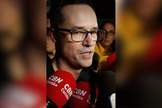 Deltan Dallagnol fala à imprensa após ser eleito senador pelo Paraná. (Captura de tela/Instagram/Deltan Dallagnol)