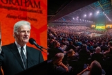 Uma multidão se reuniu para ouvir o Evangelho em uma arena de Manchester. (Foto: Instagram/bgea).