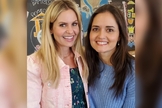 Candace Cameron e Danica McKellar. (Foto: Reprodução/Instagram/Danica McKellar)