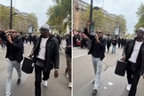 Os evangelistas do ministério Presence Revival pregando em Paris. (Foto: Reprodução/Instagram/Presence Revival)