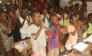 Imagem ilustrativa de culto infantil. (Foto: Church of the Nazarene-Africa Region)