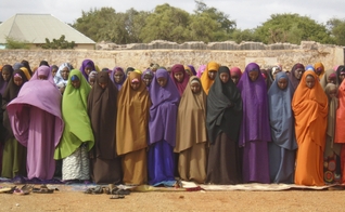 Imagem ilustrativa de mulheres em Baidoa, Somália. (Foto: Amisom Photo/Abdikarim Mohamed)