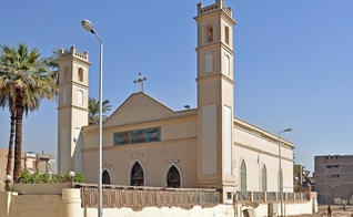 Igreja Presbiteriana em Luxor, Egito. (Foto: Marc Ryckaert / Creative Commons)