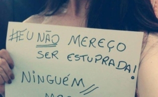 Eu não mereço ser estuprada