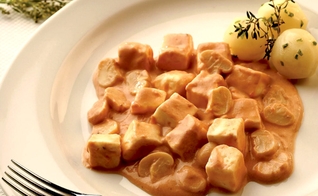 Estrogonofe de queijo