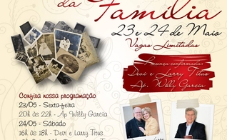Igreja Apostólica Vida Nova realizará Congresso de Família, em SP