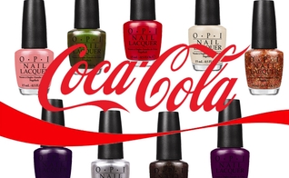 Coleção esmaltes Coca-Cola