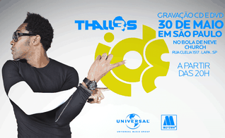 Thalles Roberto gravará novo DVD na Bola de Neve Church, este final de semana