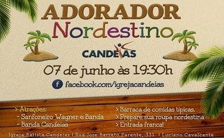 Igreja Batista Candeias prepara realização do "Adorador Nordestino"