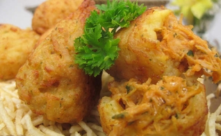 Salgadinho de batata palha